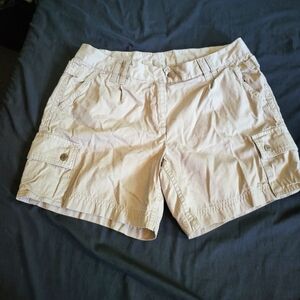 J Crew cargo short.  City fit